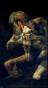 Francisco Goya Saturn Devouring His Son oil